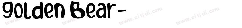 Golden Bear字体转换